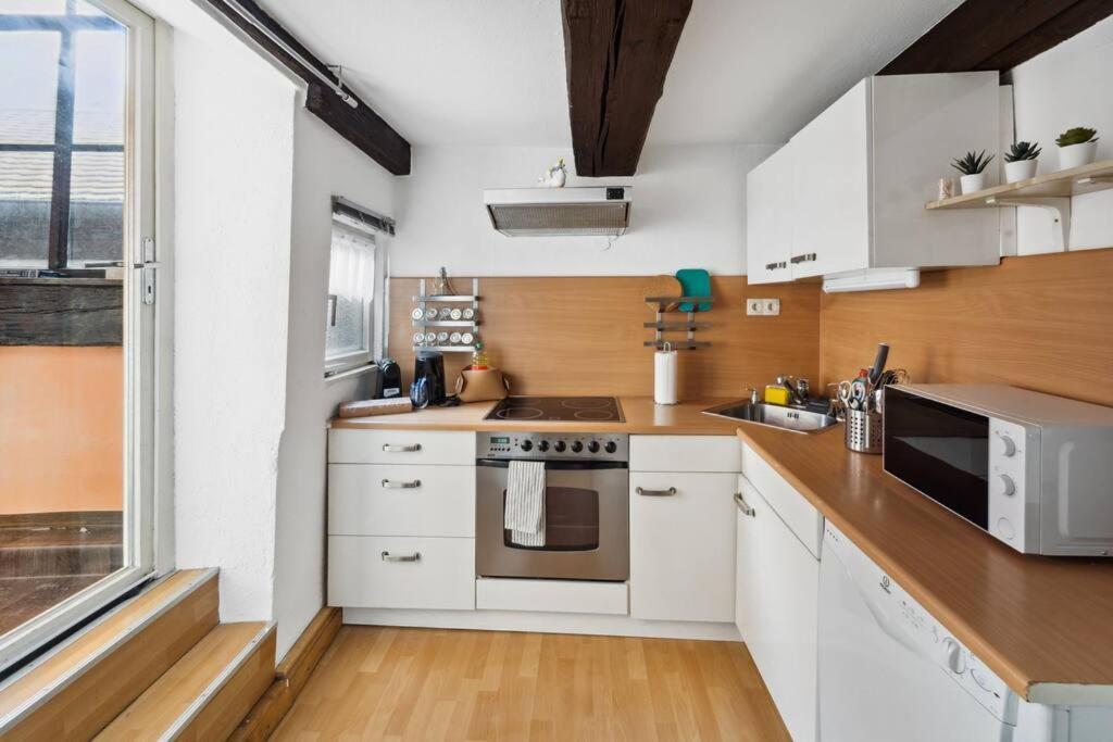 لاوف آن در بغنيتز Zentrales, Rustikales Apartment المظهر الخارجي الصورة