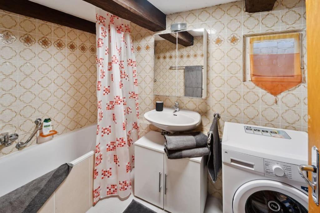لاوف آن در بغنيتز Zentrales, Rustikales Apartment المظهر الخارجي الصورة